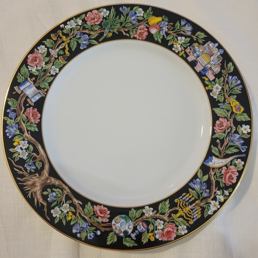 Tree of Life by Woodmere 12" Chop Plate (Round Platter)